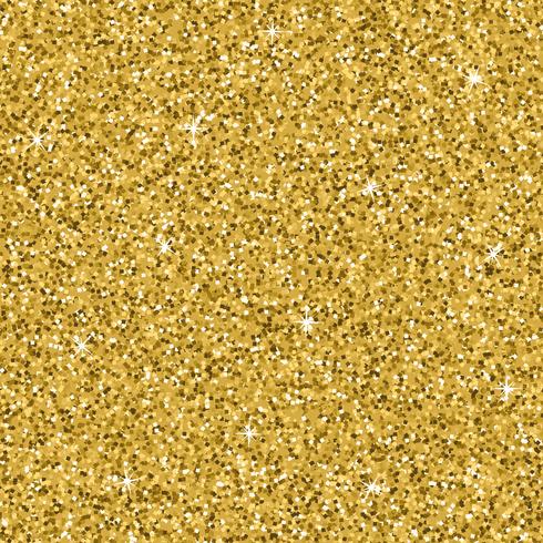 Textura inconsútil del brillo del oro amarillo. Fondo de brillo. vector