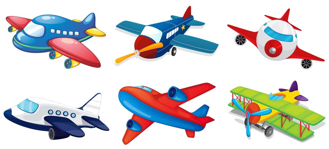 Aviones vector