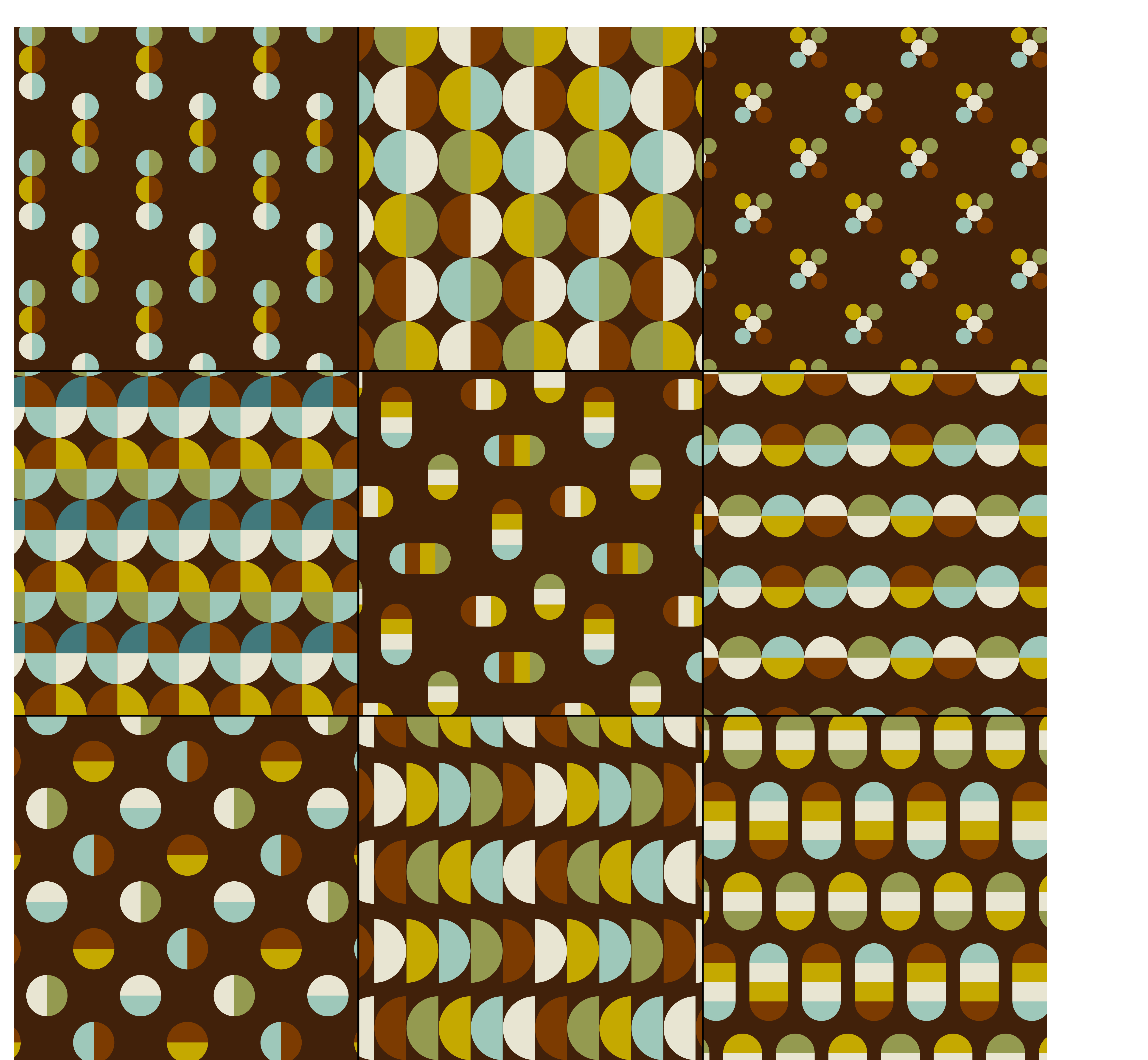 mid century modern geometric patterns 417269 Vector Art at Vecteezy