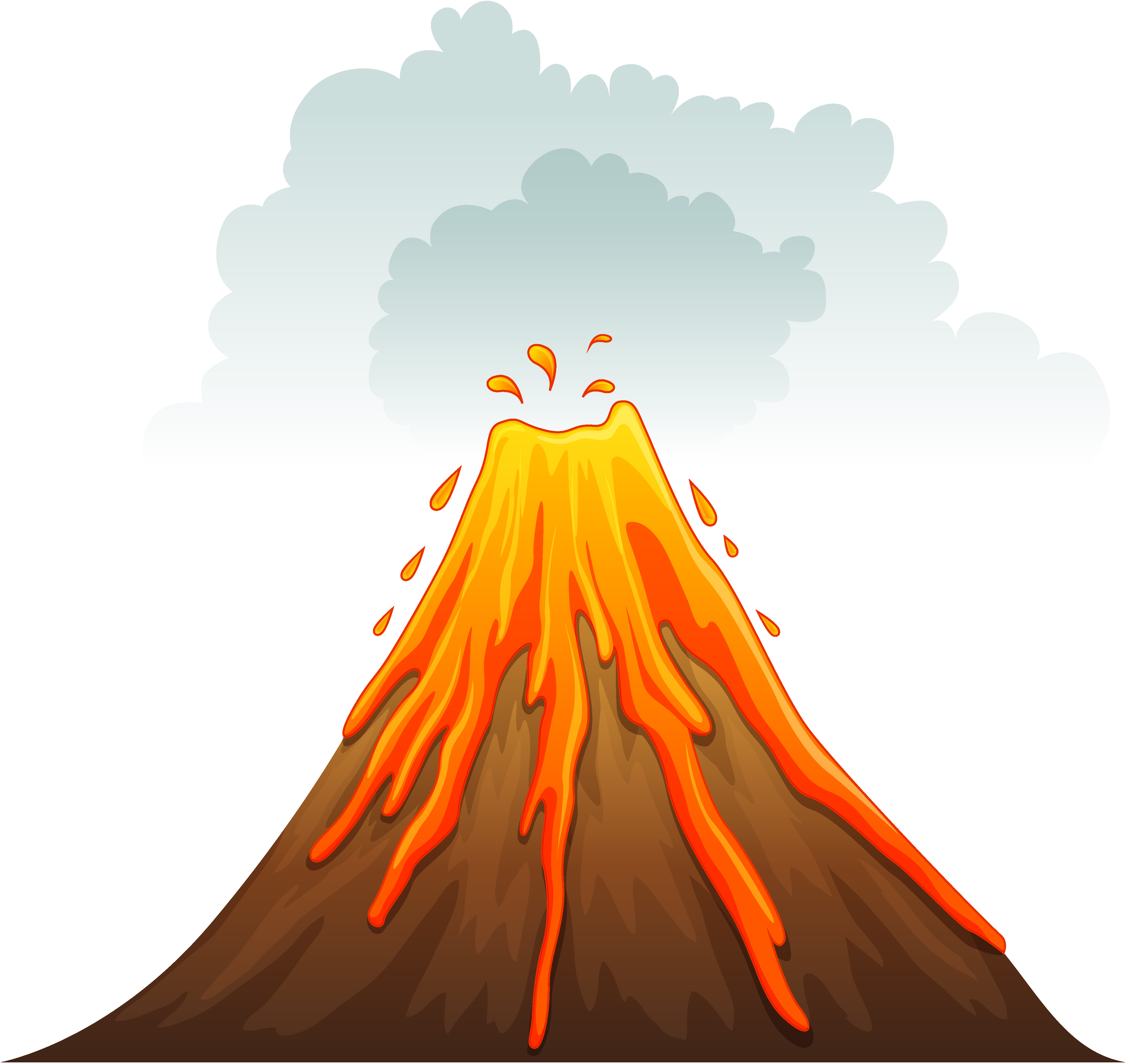 Volcano Lava Vector Art, Icons, and Graphics for Free Download