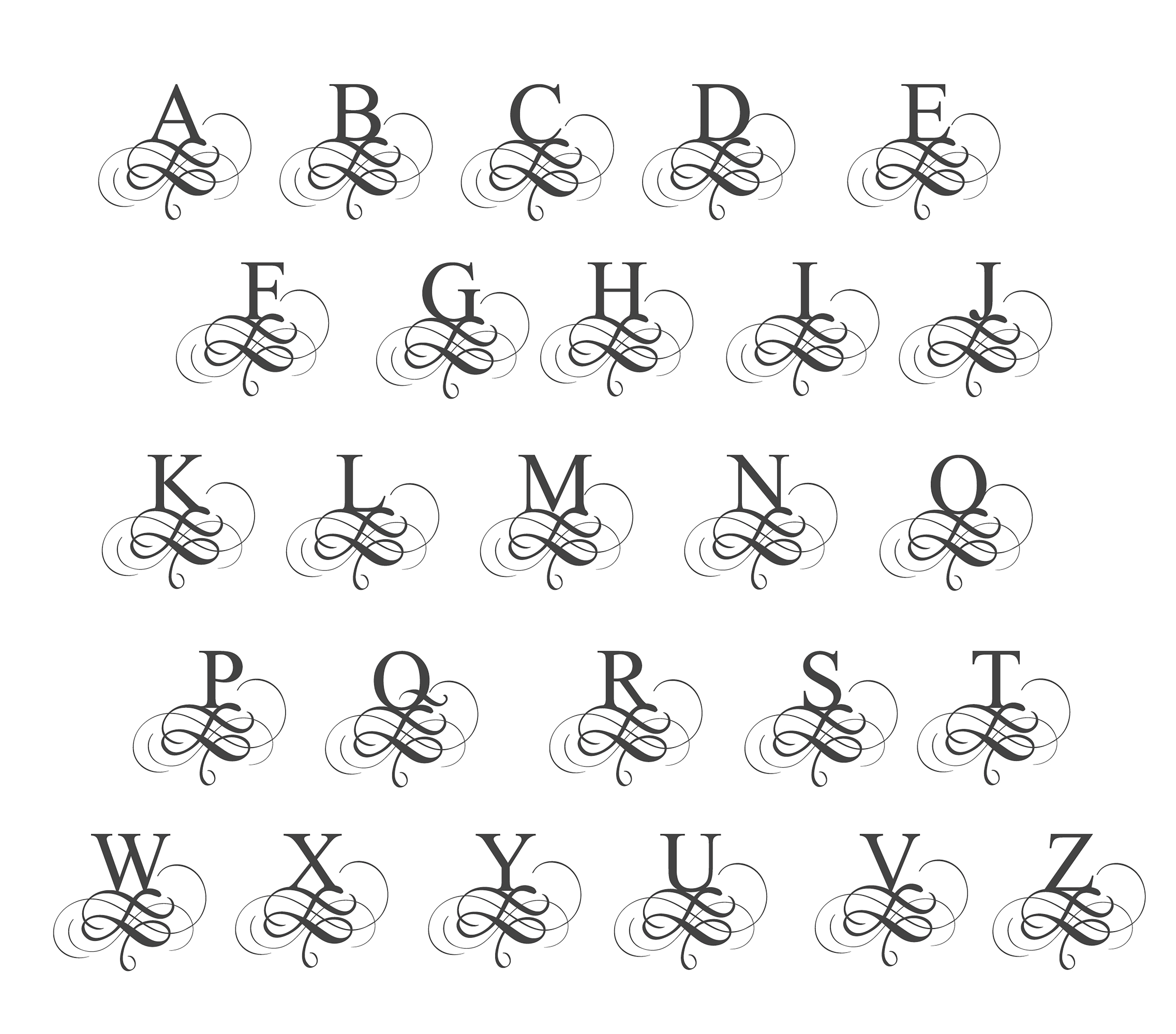 Calligraphy Alphabet Stock Illustrations – 228,676 Calligraphy Alphabet  Stock Illustrations, Vectors & Clipart - Dreamstime