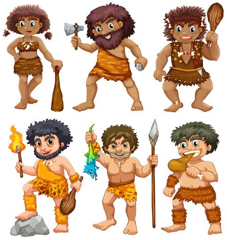 Caveman vector