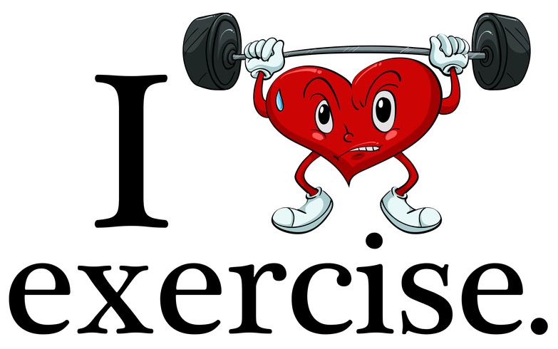 I love exercise