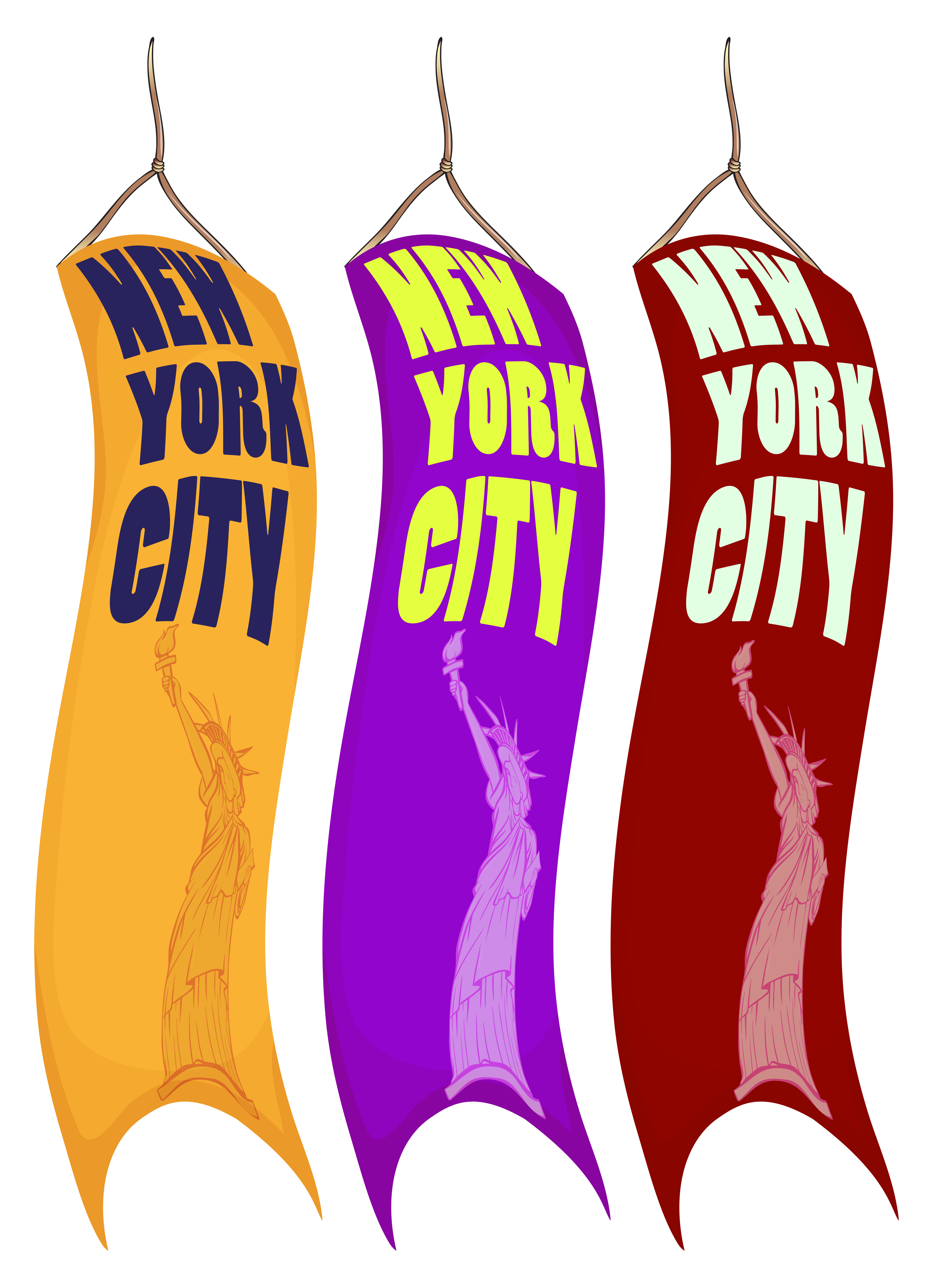 Download Banner design for New York city 417846 Vector Art at Vecteezy