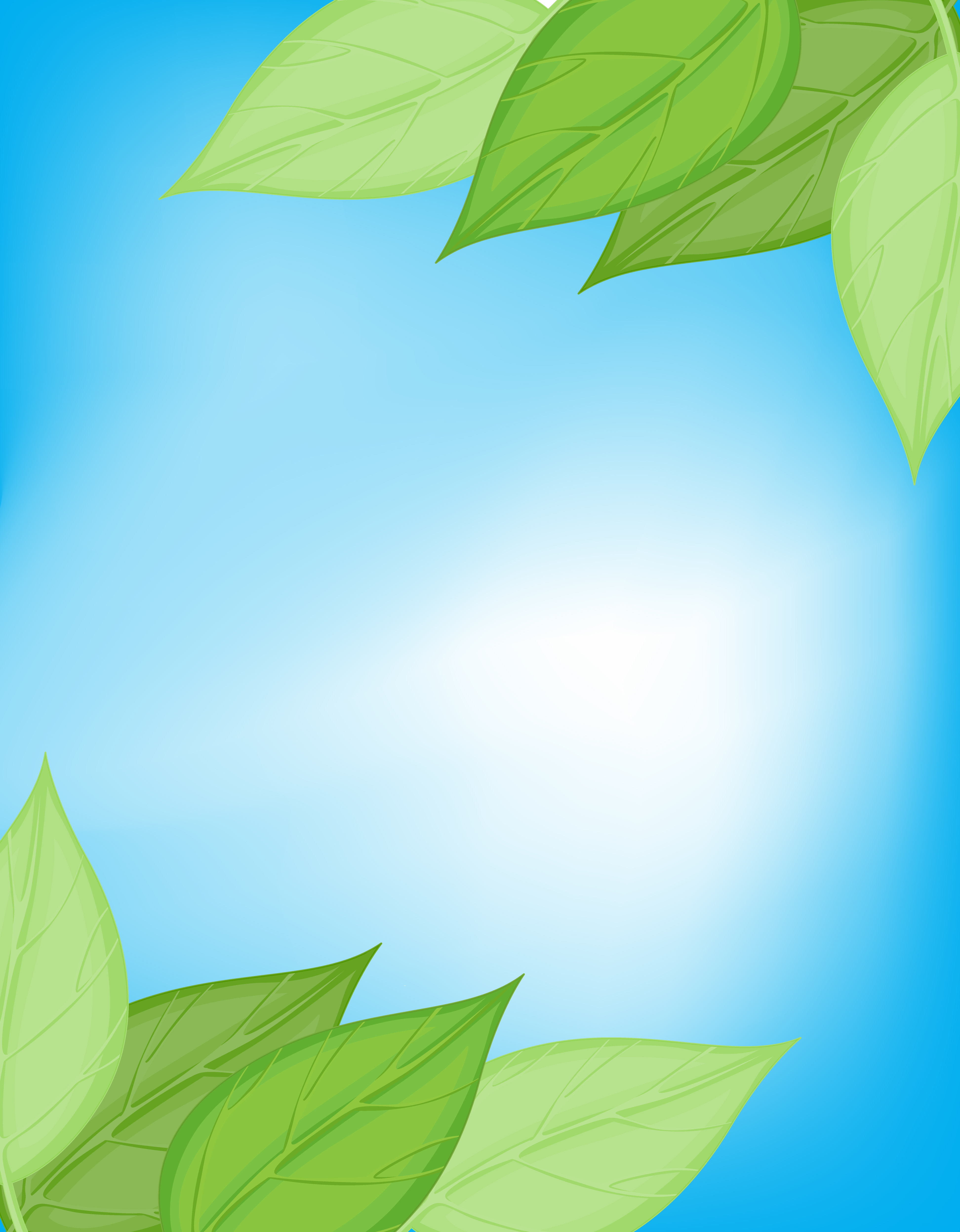 Green and blue nature card 418301 Vector Art at Vecteezy