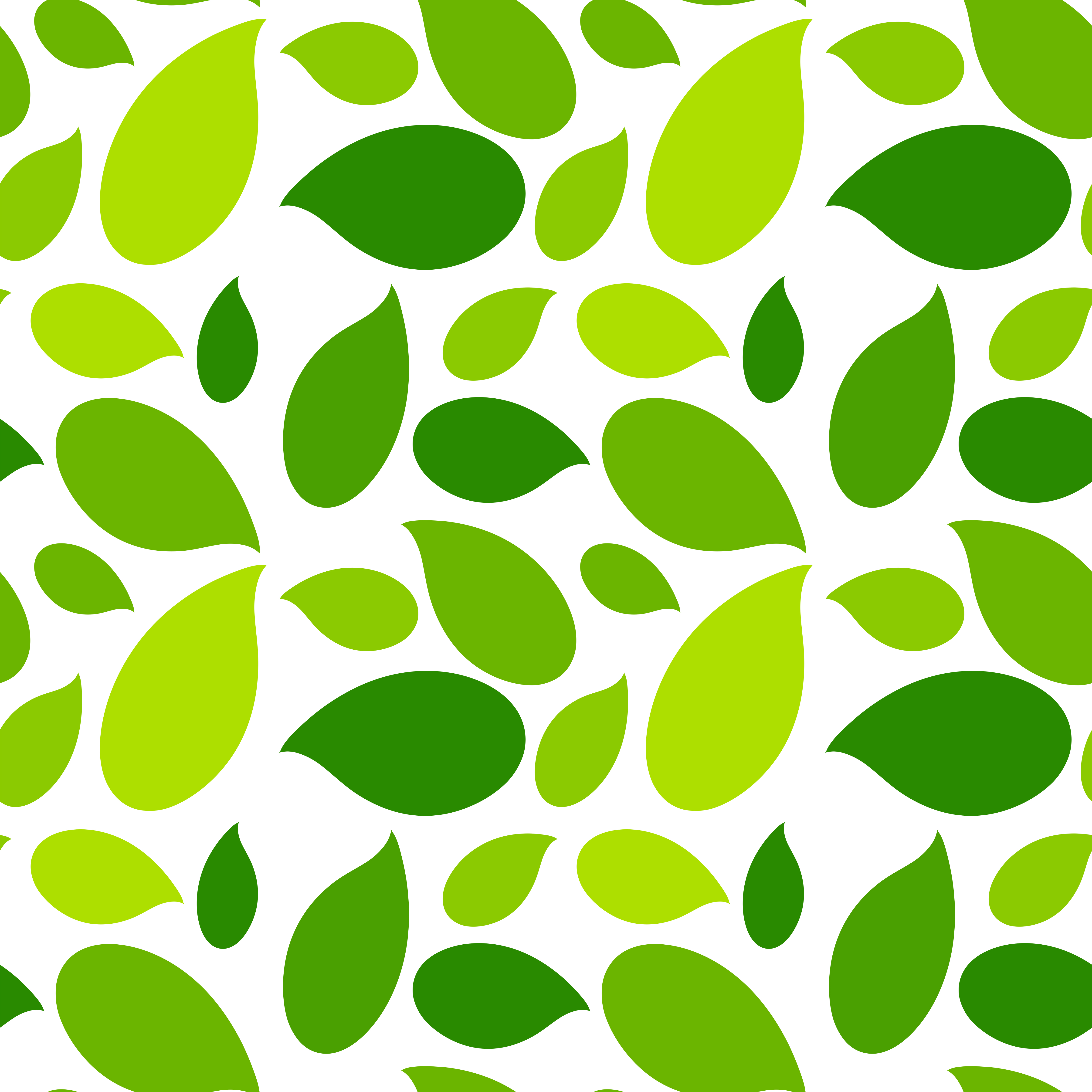 Green leaf seamless pattern 418389 Vector Art at Vecteezy