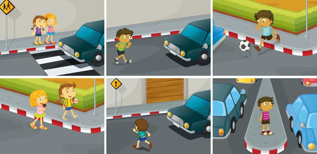 3,400+ Kids Road Safety Stock Illustrations, Royalty-Free Vector