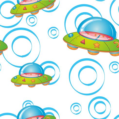 Seamless pattern with kid's theme vector