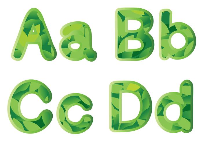 alphabets vector