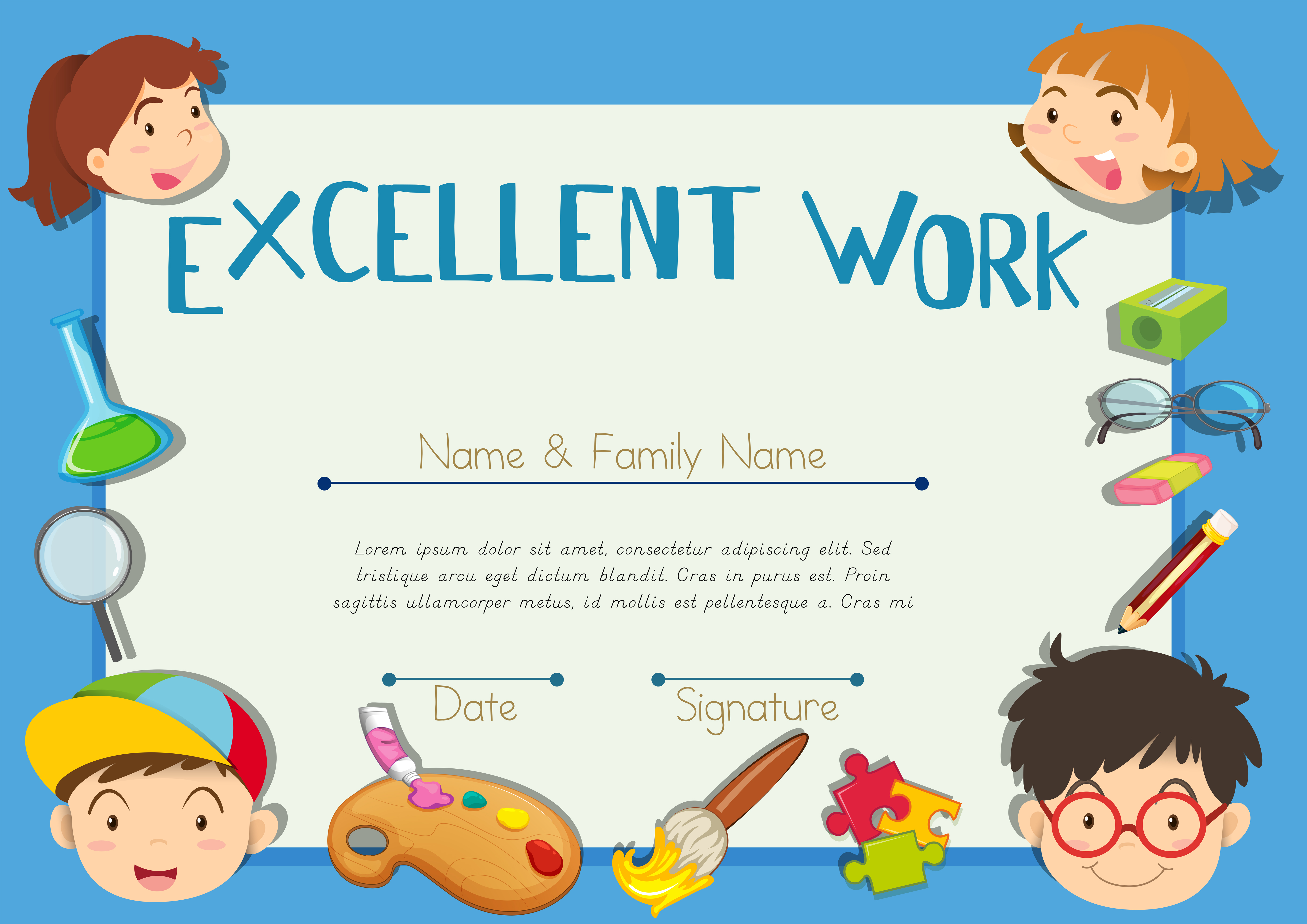 Diploma Template With Children In Background 418944 Vector Art At Vecteezy diploma-template-with-children-in-background-418944-vector-art-at-vecteezy