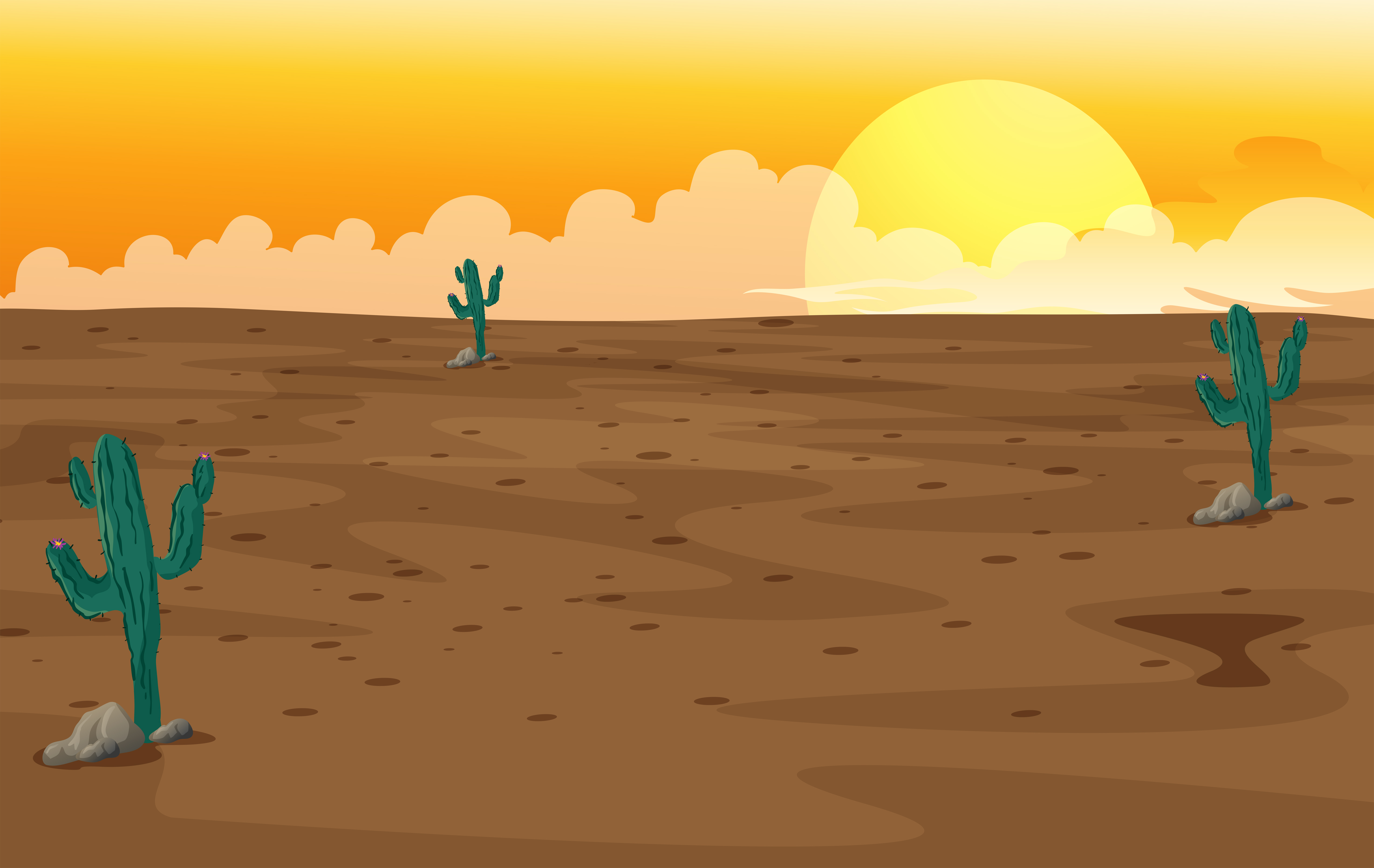 Cartoon Desert Free Vector Art - (17637 Free Downloads)