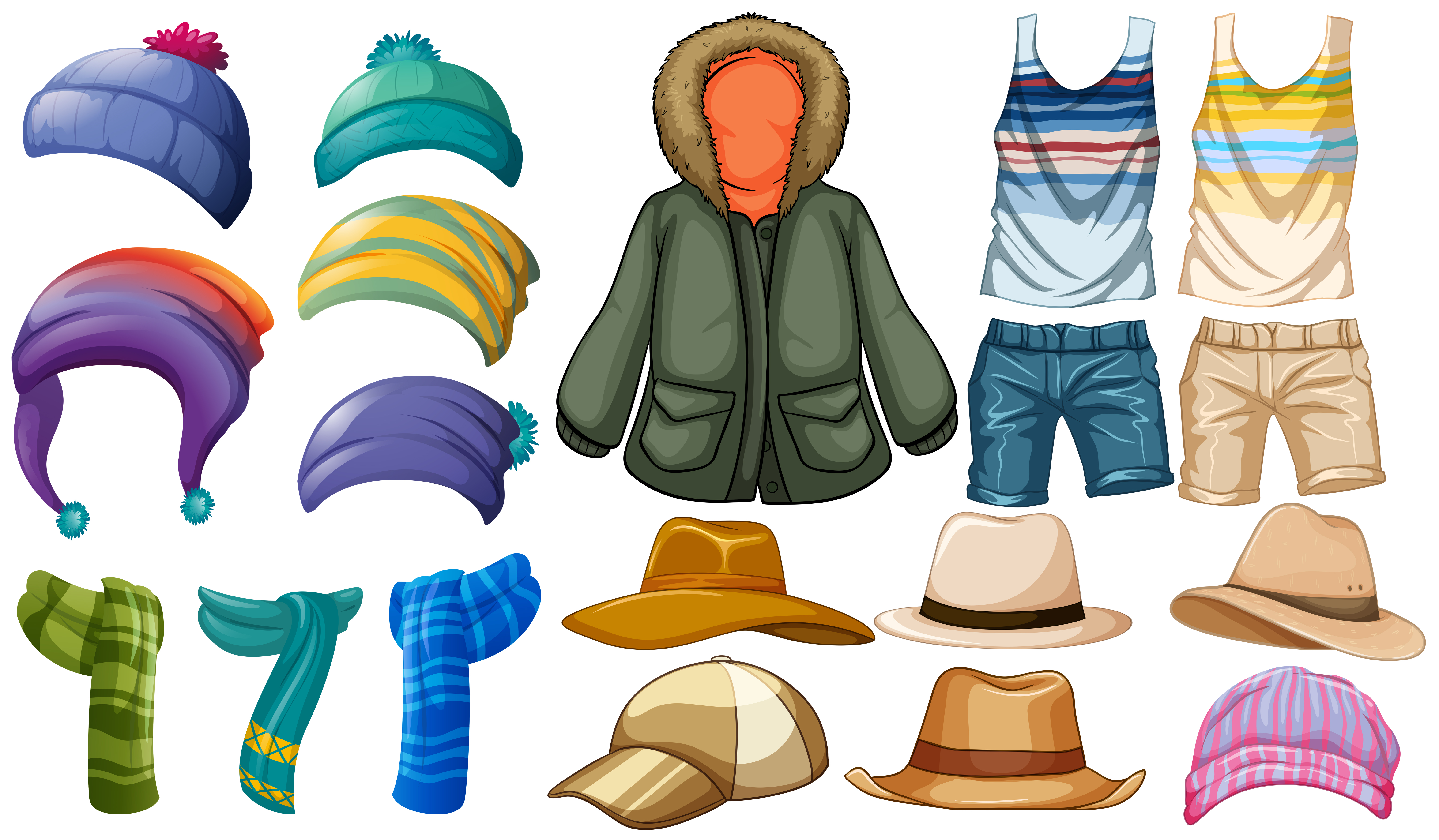 Browse 10,363 incredible Summer Clothes vectors, icons, clipart graphics, a...