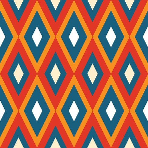 Seamless geometric rhombus  vector