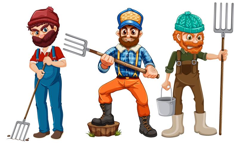 Set of farmer character vector