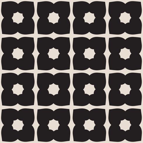 Universal black and white seamless pattern tiling .  vector