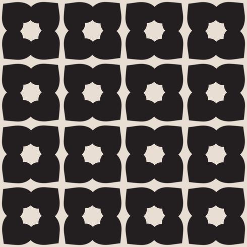 Universal black and white seamless pattern tiling .  vector