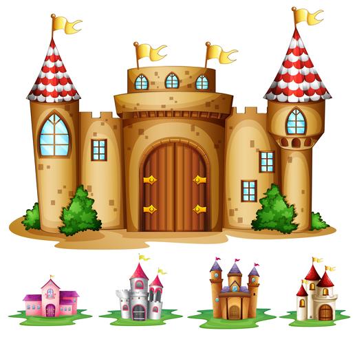 Castles vector