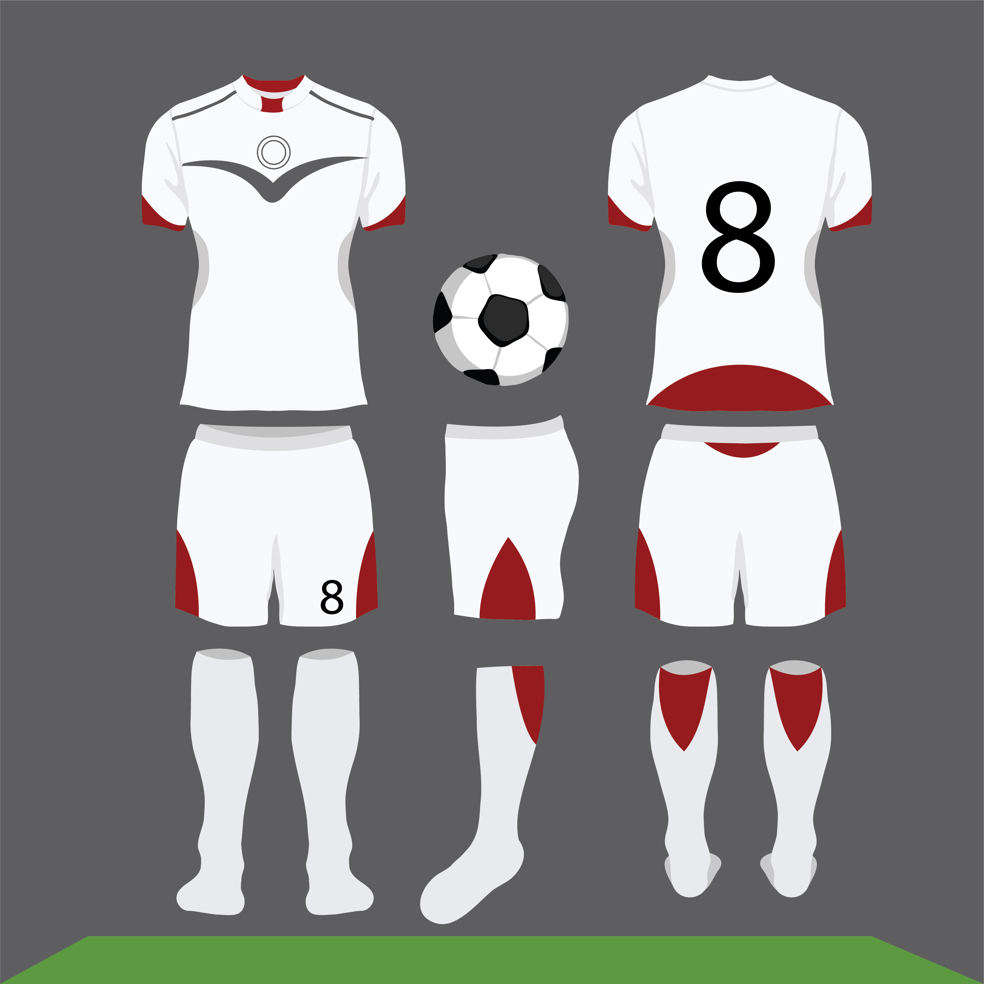 football kit vector design, Shirt template 420228 Download Free