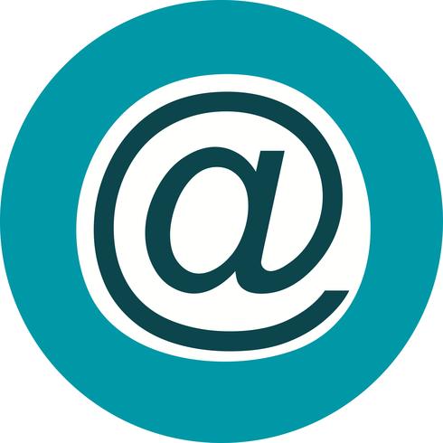 Vector Email Address Icon