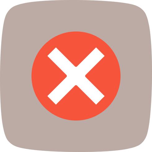 Vector Cancel Icon