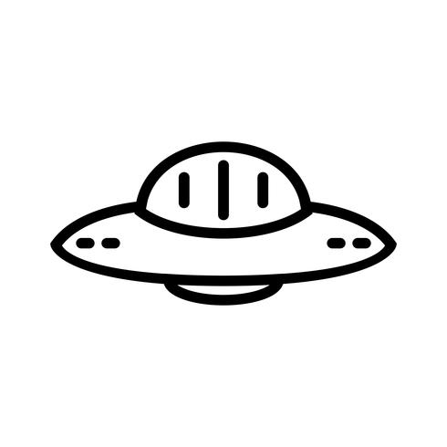 Vector Ufo Icon