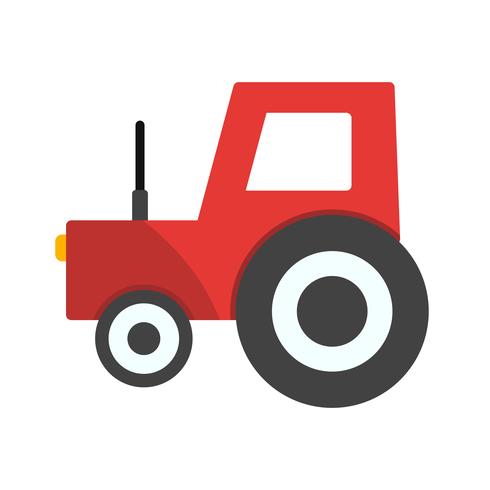 Vector icono de tractor