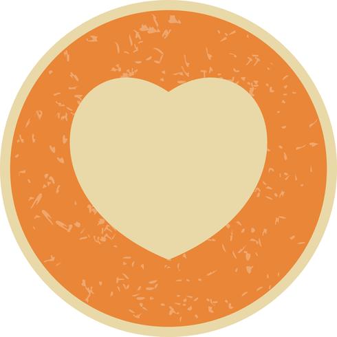 Icono del corazón ilustración vectorial vector