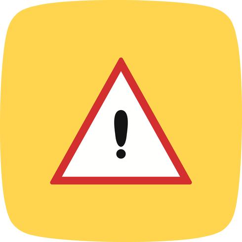 Vector Other dangers Road Sign Icon