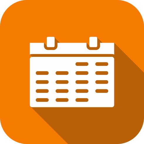 Vector icono de calendario