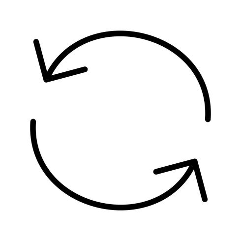 Reload Icon Vector Illustration