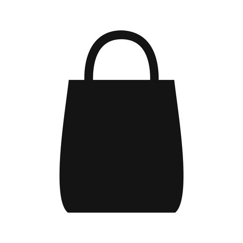 Bolsa de compras icono Vector Illustration