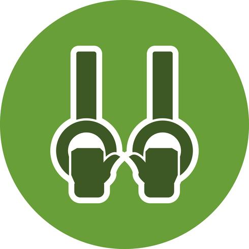 Gymnastics Icon Vector Illustration