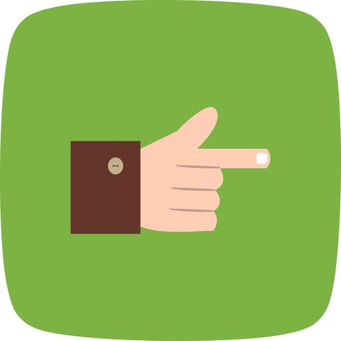 Icono de mano ilustración vectorial vector