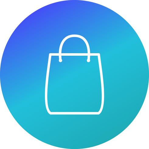 Shopping Bag Icon Vector Illustration
