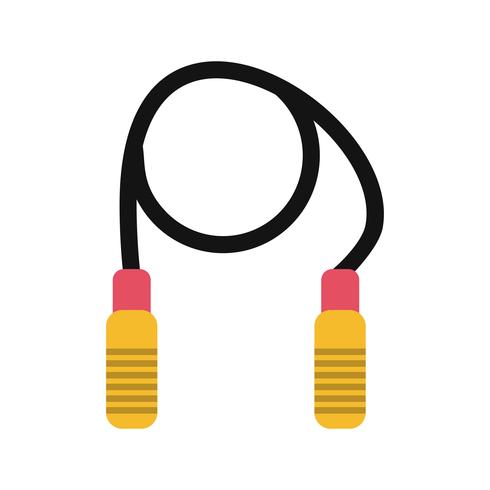 Jumping Rope Icon Vector Illustration