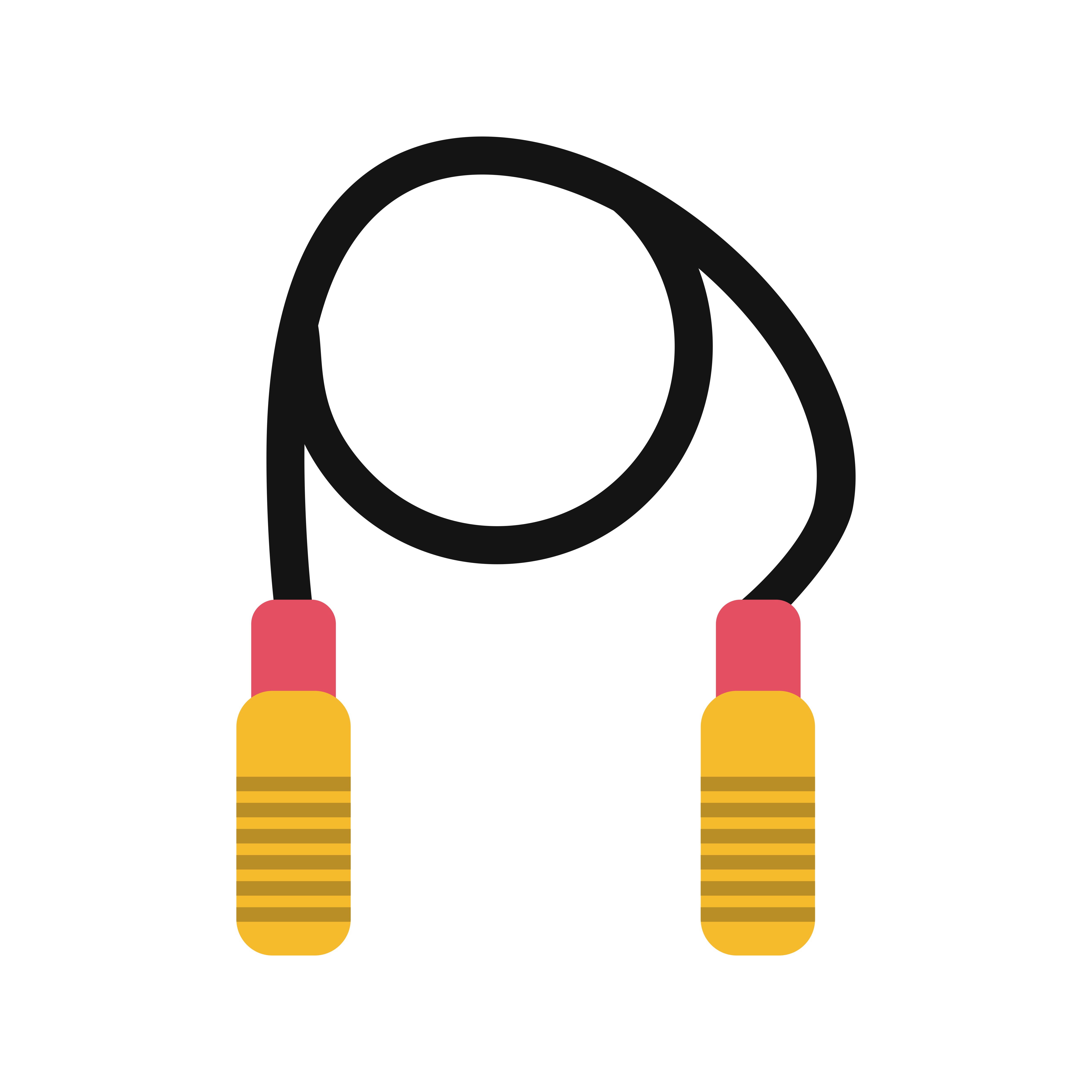 Jumping Rope Icon Vector Illustration 420785 Vector Art at Vecteezy