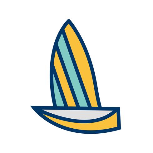 Vector Yacht Icon