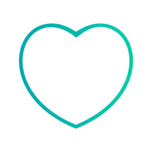 Heart Icon Vector Illustration
