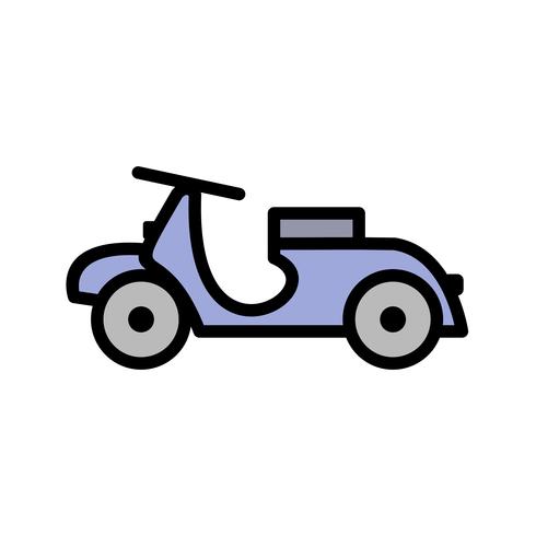 icono de vector vespa