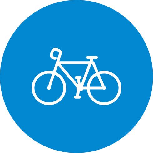 Vector icono de bicicleta