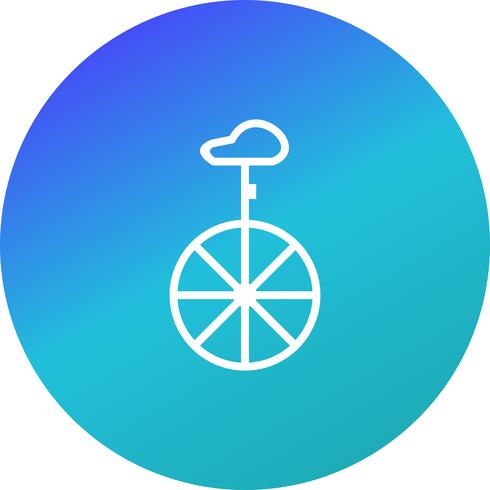 Vector Unicycle Icon