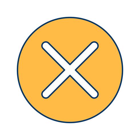 Cancel Icon Vector Illustration
