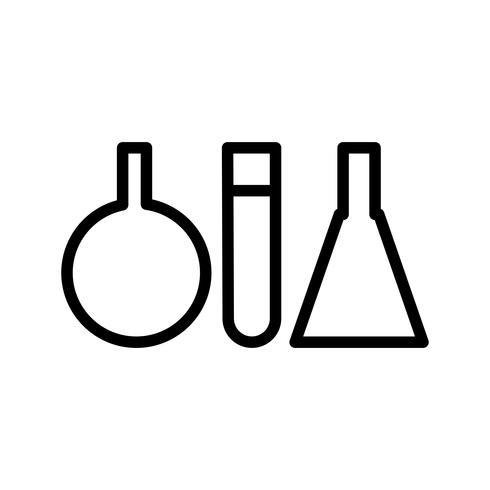 Vector Test Tubes Icon