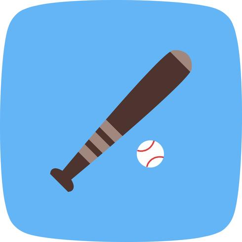 Base And Ball Icon Vector Illustration