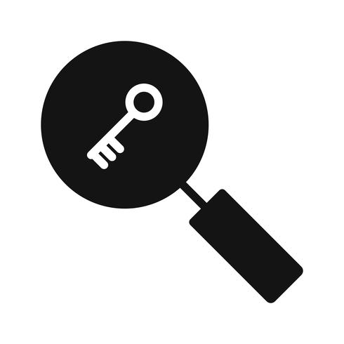 Vector Keyword Search Icon