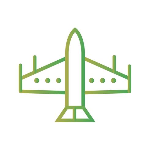 Vector Fighter Jet Icon
