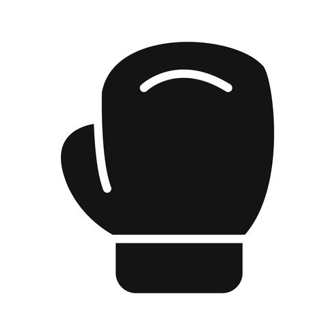 Icono de boxeo ilustración vectorial vector