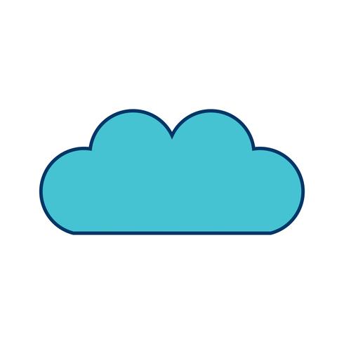 Vector Cloud Icon