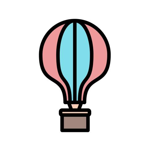 Vector Air Balloon Icon