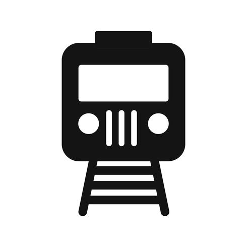 Vector icono de tren